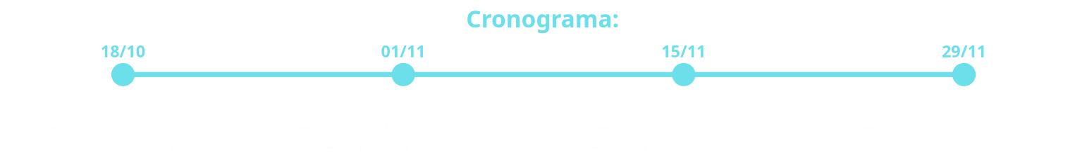 Linha do Tempo - Garagem de Startups